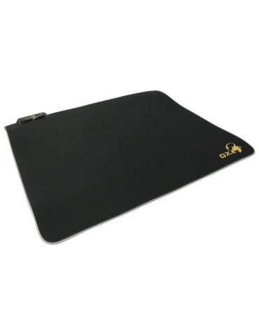 Mouse pad genius gx-pad 500s rgb gaming  cu led cauciuc si material textil 450 x 400 x 3 mm negru  iluminat rgb 31250004400 Geni - Tik.ro