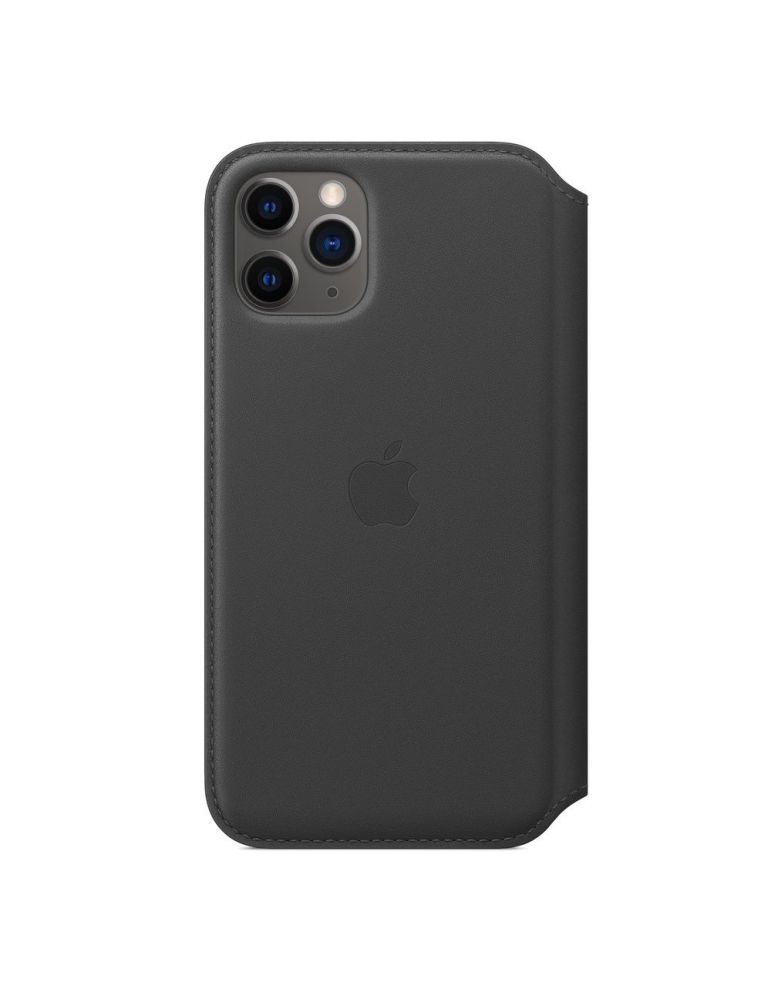 Apple iphone x leather folio - black mqrv2zm/a