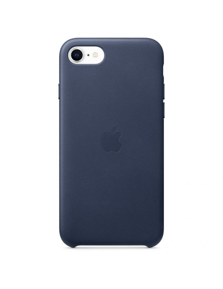 Apple iphone se2 leather case - midnight blue mxyn2zm/a