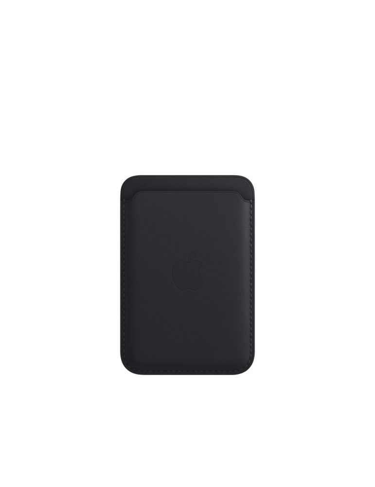 Apple iphone leather wallet with magsafe - midnight mm0y3zm/a
