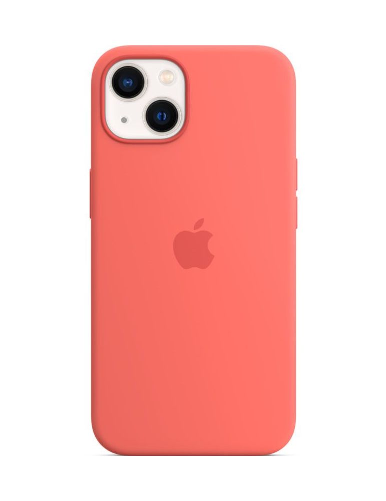Apple iphone 13 silicone case with magsafe - pink pomelo (seasonal fall 2021) mm253zm/a
