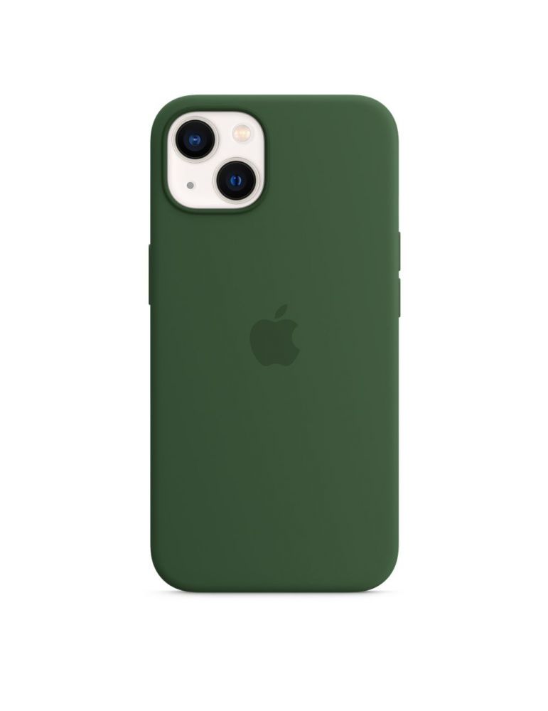 Apple iphone 13 silicone case with magsafe - clover (seasonal fall 2021) mm263zm/a