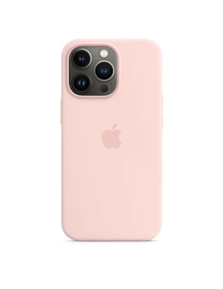 Apple iphone 13 pro silicone case with magsafe - chalk pink mm2h3zm/a