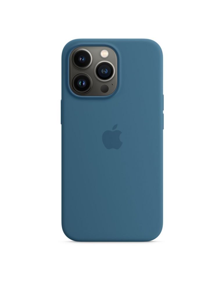 Apple iphone 13 pro silicone case with magsafe - blue jay (seasonal fall 2021) mm2g3zm/a
