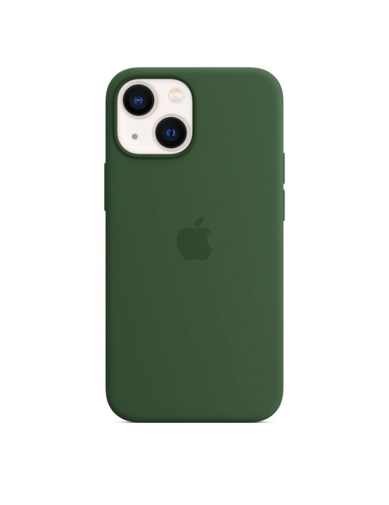 Apple iphone 13 mini silicone case with magsafe - clover (seasonal fall 2021) mm1x3zm/a