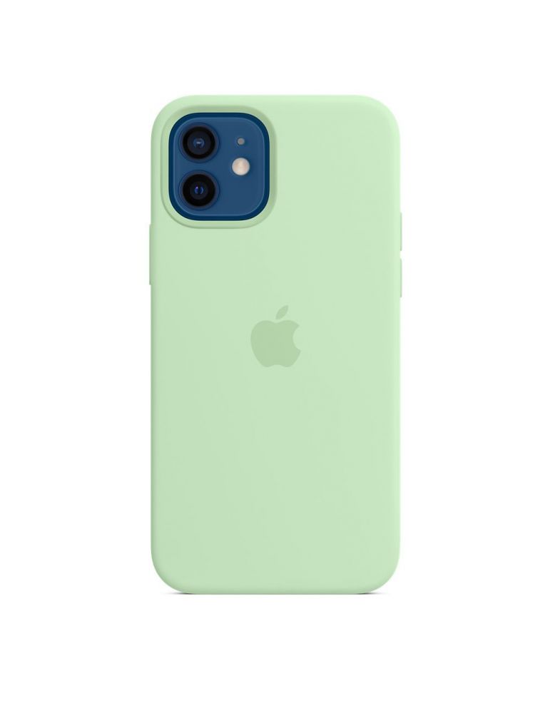 Apple iphone 12/12 pro silicone case with magsafe - pistachio (seasonal spring2021) mk003zm/a