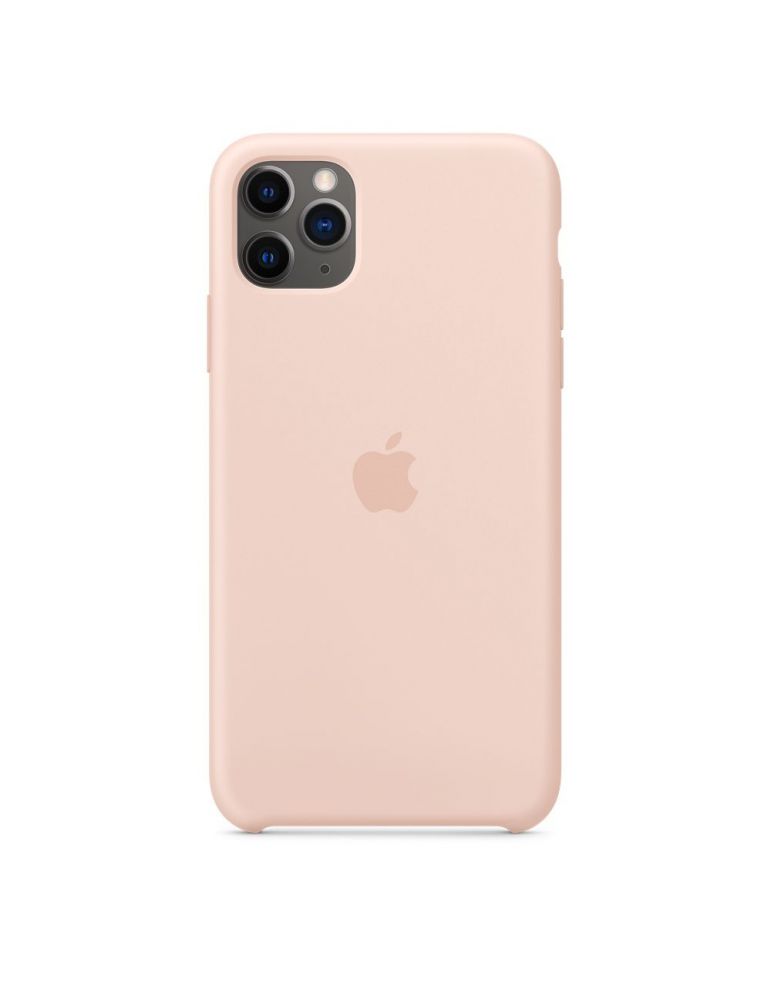 Apple iphone 11 pro max silicone case - pink sand mwyy2zm/a