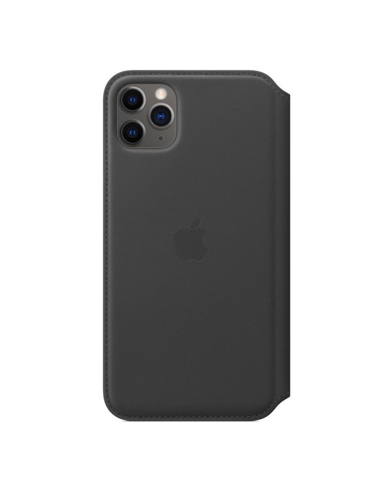 Apple iphone 11 pro max leather folio - black mx082zm/a
