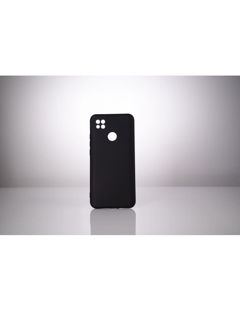 Husa smartphone spacer pentru xiaomi redmi 9c grosime 2mm material flexibil silicon + interior cu microfibra negru sppc-xi-rm