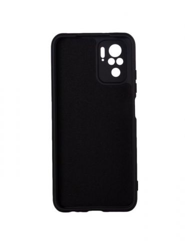 Husa smartphone spacer pentru xiaomi pocophone m3 pro 5g grosime 2mm material flexibil silicon + interior cu microfibra negru Sp - Tik.ro