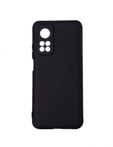 Husa smartphone spacer pentru xiaomi mi 10t 5g grosime 2mm material flexibil silicon + interior cu microfibra negru sppc-xi-m Sp - Tik.ro