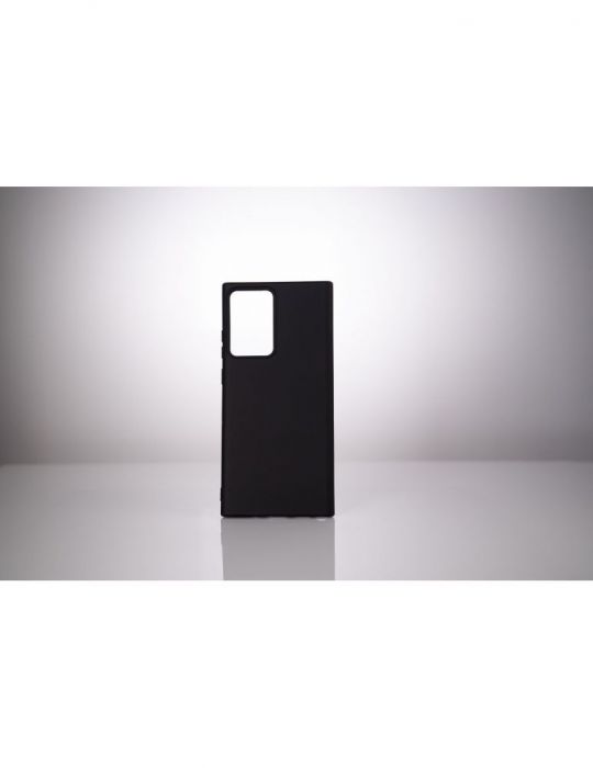Husa smartphone spacer pentru samsung galaxy note 20 ultra grosime 2mm material flexibil silicon + interior cu microfibra neg Sp