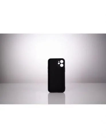 Husa smartphone spacer pentru iphone 12 mini grosime 2mm material flexibil silicon + interior cu microfibra negru sppc-ap-ip1 Sp - Tik.ro