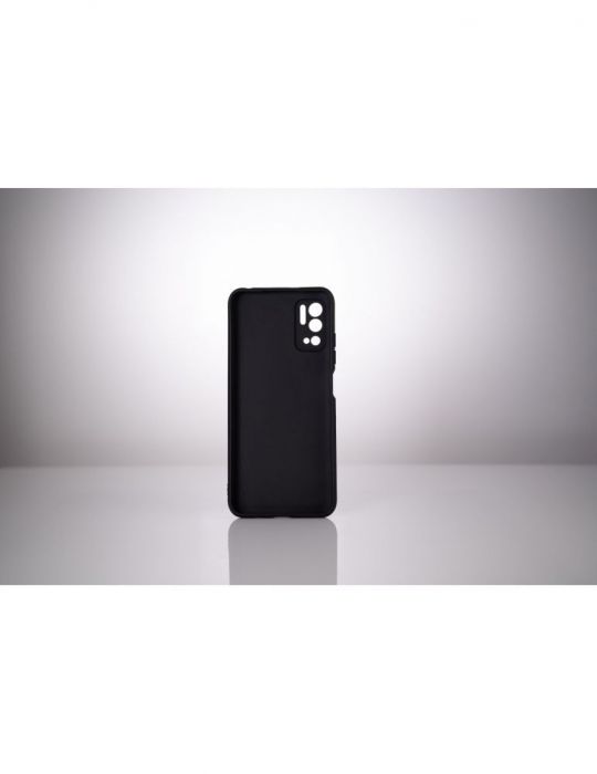 Husa smartphone spacer pentru xiaomi redmi note 10 5g grosime 1.5mm material flexibil tpu negru sppc-xi-rm-n105g-tpu Spacer - 1