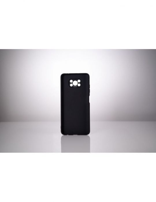 Husa smartphone spacer pentru xiaomi pocophone x3 pro 5g grosime 1.5mm material flexibil tpu negru sppc-xi-pc-x3p5g-tpu Spacer -