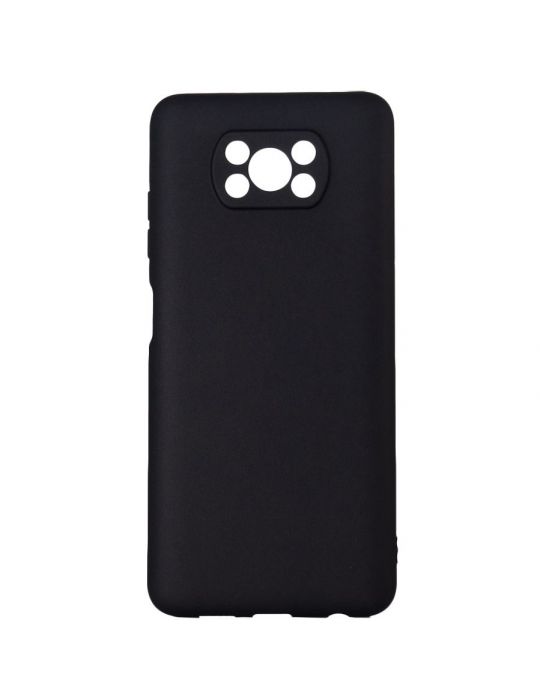 Husa smartphone spacer pentru xiaomi pocophone x3 pro 5g grosime 1.5mm material flexibil tpu negru sppc-xi-pc-x3p5g-tpu Spacer -