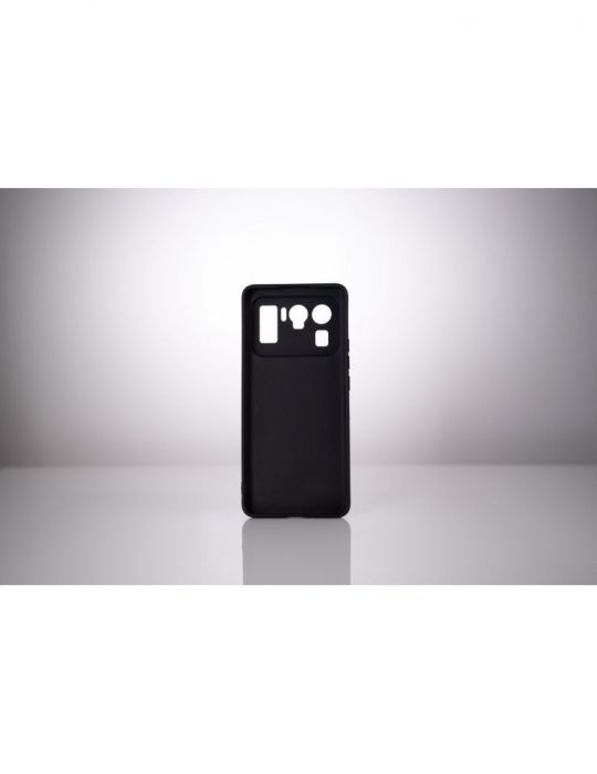 Husa smartphone spacer pentru xiaomi mi 11 ultra 5g grosime 1.5mm material flexibil tpu negru sppc-xi-mi-11u5g-tpu Spacer - 1