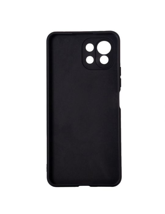 Husa smartphone spacer pentru xiaomi mi 11 lite 5g grosime 1.5mm material flexibil tpu negru sppc-xi-mi-11l5g-tpu Spacer - 1