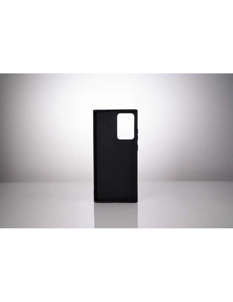 Husa smartphone spacer pentru samsung galaxy note 20 ultra grosime 1.5mm material flexibil tpu negru sppc-sm-gx-n20u-tpu