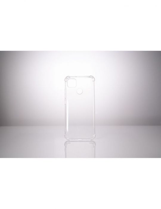 Husa smartphone spacer pentru xiaomi redmi 9c grosime 1.5mm protectie suplimentara antisoc la colturi material flexibil tpu t Sp
