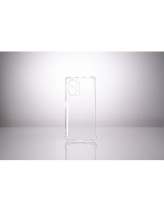 Husa smartphone spacer pentru xiaomi pocophone f3 5g grosime 1.5mm protectie suplimentara antisoc la colturi material flexibi Sp