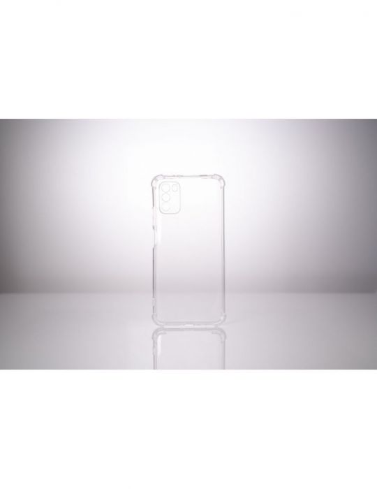 Husa smartphone spacer pentru xiaomi pocophone m3 grosime 1.5mm protectie suplimentara antisoc la colturi material flexibil t Sp