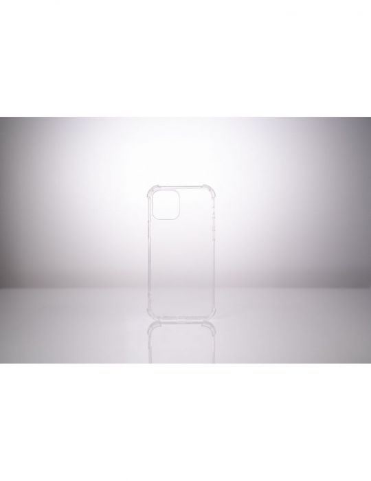 Husa smartphone spacer pentru iphone 12 si 12 pro grosime 1.5mm protectie suplimentara antisoc la colturi material flexibil t Sp