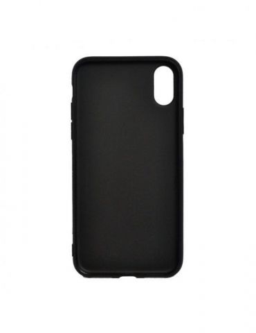 Husa smartphone spacer pentru iphone x / iphone xs grosime 1 mm material flexibil tpu colorfull matt ultra negru spt-mut-ip.x Sp