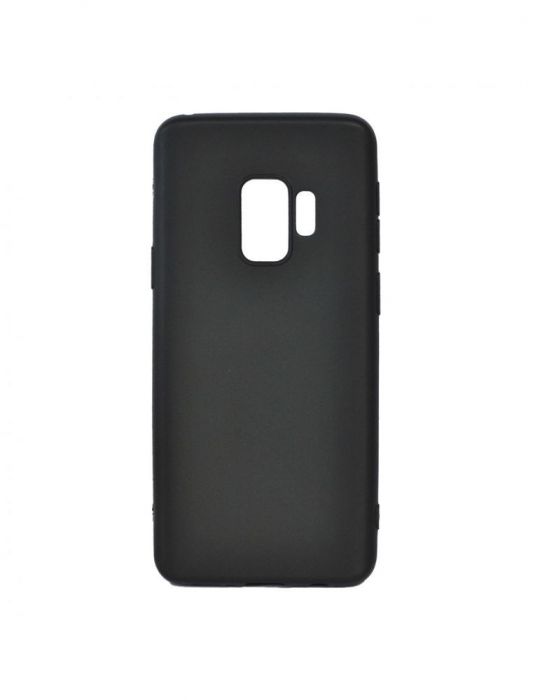 Husa smartphone spacer pentru samsung s9 grosime 1 mm material flexibil tpu colorfull matt ultra negru spt-mut-sa.s9 Spacer - 1