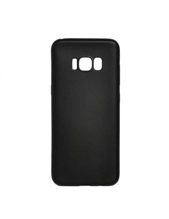 Husa smartphone spacer pentru samsung s8 grosime 1 mm material flexibil tpu colorfull matt ultra negru spt-mut-sa.s8 Spacer - 1