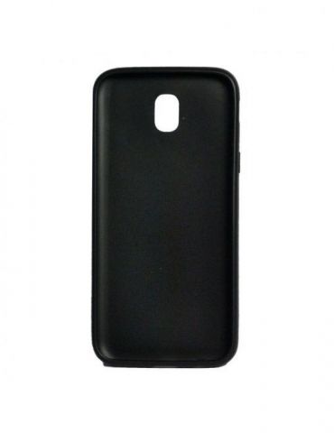 Husa smartphone spacer pentru samsung j7 2017 grosime 1 mm material flexibil tpu colorfull matt ultra negru spt-mut-sa.j72017 Sp