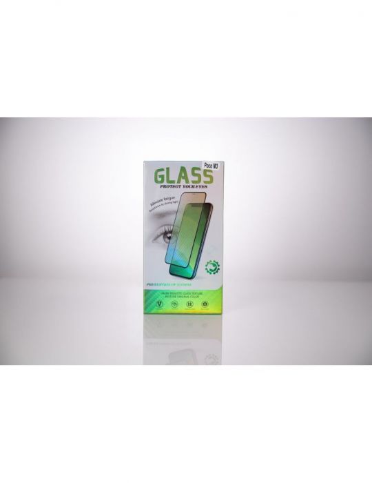 Folie sticla  spacer pentru xiaomi pocophone m3 grosime 0.3mm acoperire totala ecran strat special anti-ulei si anti-amprenta Sp