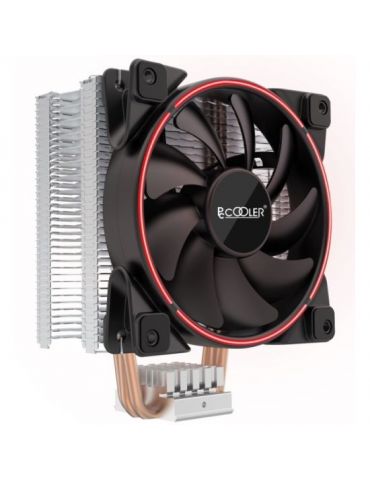 Cooler  pccooler skt. universal racire cu aer vent. 120 mm x 1 1800 rpm red led gi-x3r v2 (include tv 3.5 lei) Pccooler - 1 - Tik.ro