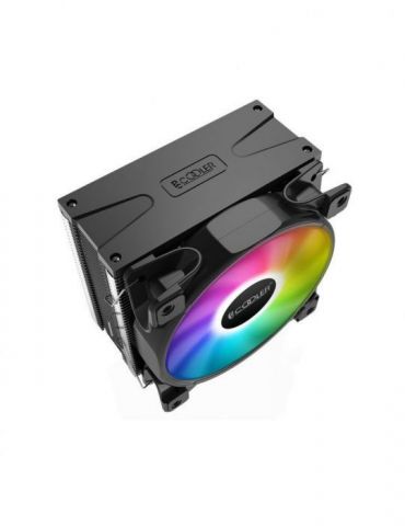 Cooler  pccooler skt. universal racire cu aer vent. 120 mm x 1 2000 rpm led rgb gi-d56v halo rgb (include tv 1.75 lei) Pccooler 