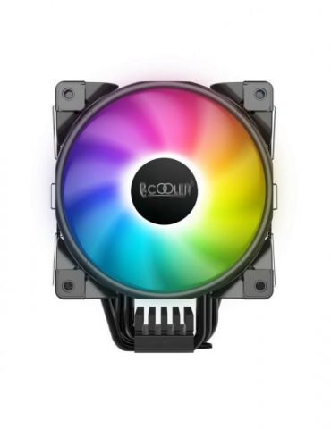 Cooler  pccooler skt. universal racire cu aer vent. 120 mm x 1 2000 rpm led rgb gi-d56a halo frgb (include tv 3.5 lei) Pccooler  - Tik.ro