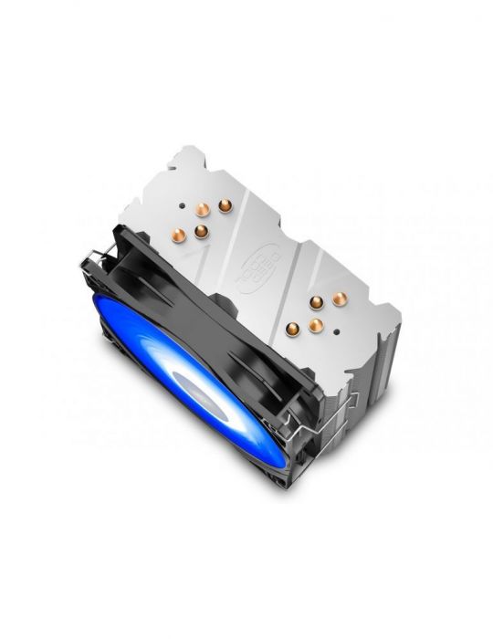 Cooler  deepcool skt. universal racire cu aer vent. 120 mm 1650 rpm led albastru gammaxx 400 v2 blue (include tv 0.8 lei) Deepco