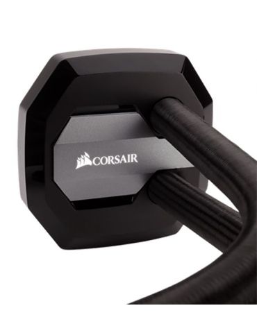 Cooler corsair skt. universal racire cu lichid vent. 120 mm x 2 2435 rpm led rgb cw-9060024-ww (include tv 0.8 lei) Corsair - 1