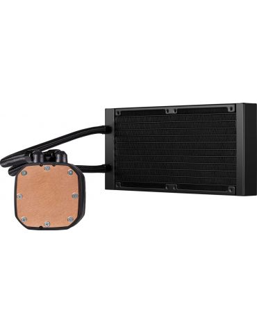 Cooler corsair skt. universal racire cu lichid vent. 120 mm x 2 2400 rpm led rgb cw-9060043-ww (include tv 3.5 lei) Corsair - 1