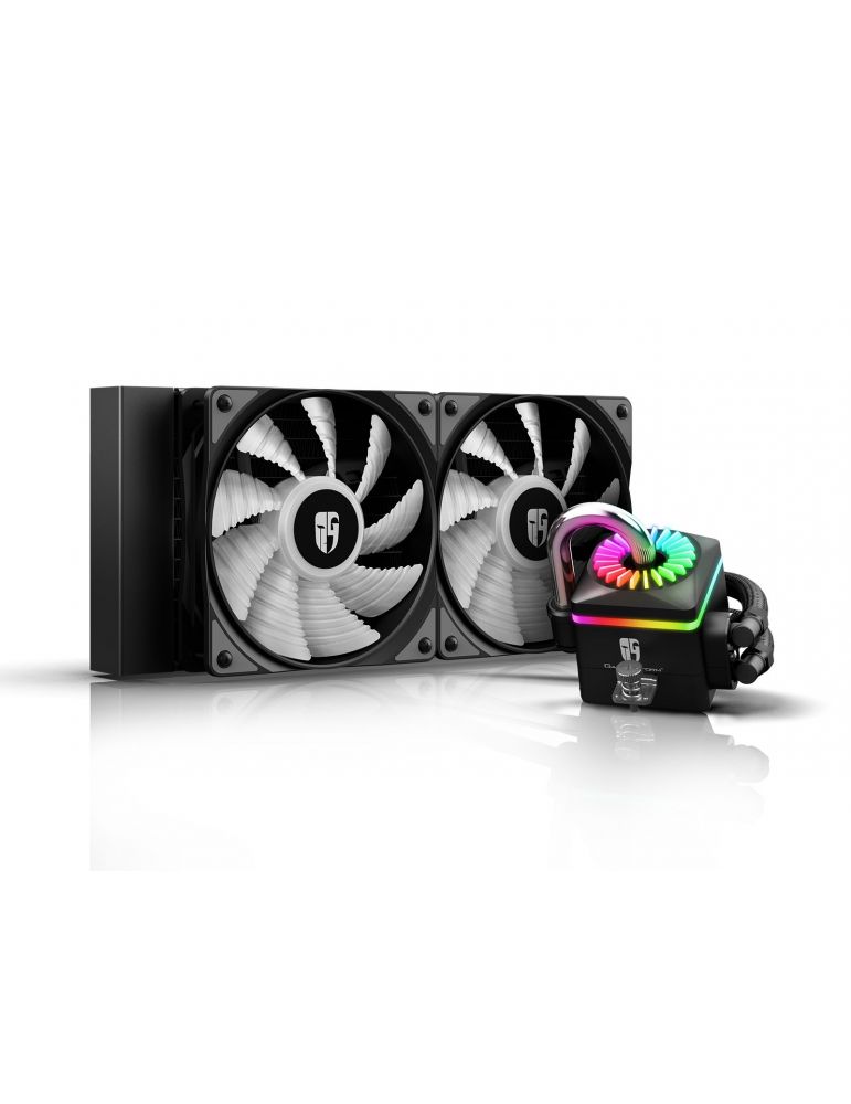Cooler Procesor Deepcool Captain 240 PRO V2 RGB, 2 x 120mm