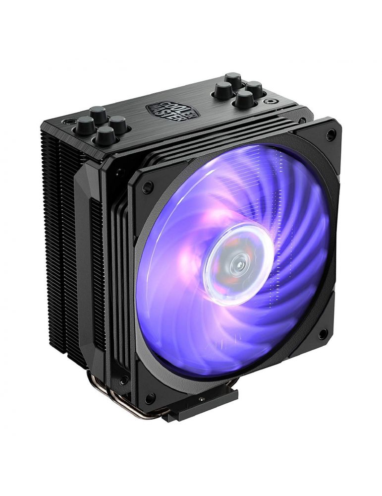Cooler cooler master skt. universal racire cu aer vent. 120 mm 2000 rpm led rgb rr-212s-20pc-r1 (include tv 0.8 lei)