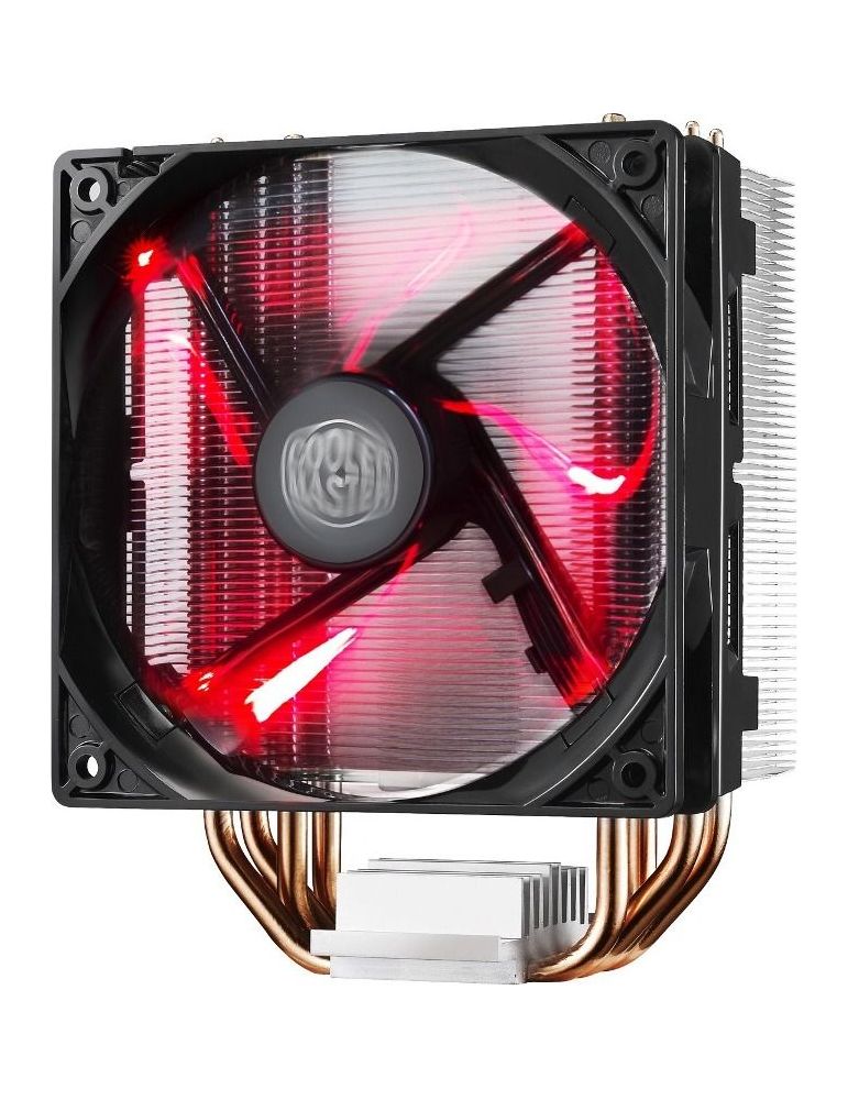 Cooler cooler master skt. universal racire cu aer vent. 120 mm 1600 rpm led rosu rr-212l-16pr-r1 (include tv 0.8 lei)