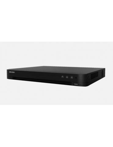 Dvr hikvision 4 canale ids-7204huhi-m2/s 5mp acusense - deep learning- Hikvision - 1