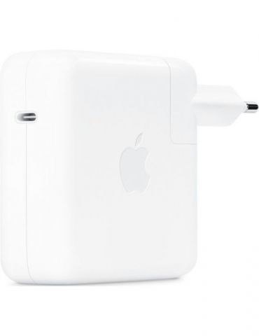 Apple usb-c power adapter - 67w mku63zm/a (include tv 0.18lei) Apple - 1 - Tik.ro