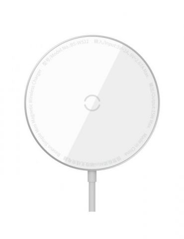 Incarcator wireless baseus simple mini magnetic qi 15w incarcare magsafe iphone 12 mini / 12 / 12 pro / 12 pro max material a Ba