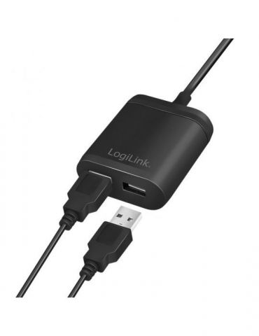 Alimentator retea 220v logilink universal 2 x usb-a maxim 2.4a 12w suport ocp/ovp/scp 1.5m negru pa0255 (include tv 0.18lei) Log