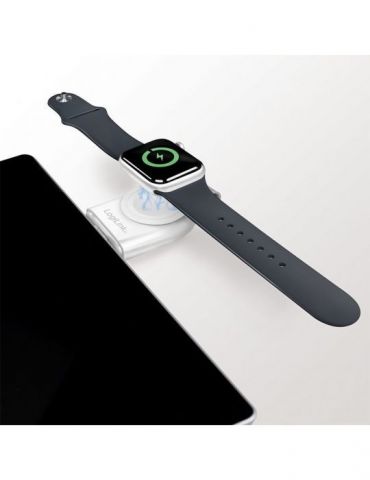 Alimentator wireless logilink compatibil seria iwatch 5/4/3/2/1 1 port wireless x 2.5w 1 x usb (5v/1a) white pa0245 (include  Lo
