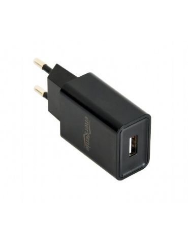 Alimentator retea 220v gembird universal 1 x usb 2.1a negru eg-uc2a-03 (include tv 0.18lei) Gembird - 1 - Tik.ro