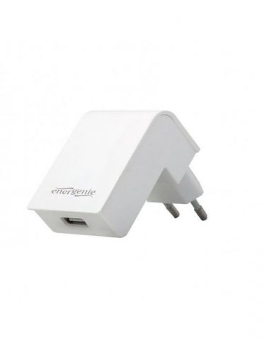 Alimentator retea 220v gembird universal 1 x usb 2.1a alb eg-uc2a-02-w (include tv 0.18lei) Gembird - 1