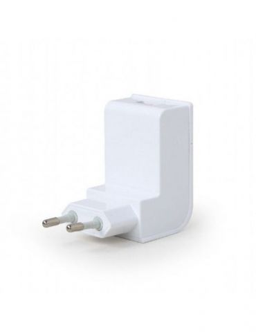 Alimentator retea 220v gembird universal 1 x usb 2.1a alb eg-uc2a-02-w (include tv 0.18lei) Gembird - 1