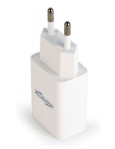 Alimentator retea 220v gembird universal 1 x usb 2.1a alb eg-uc2a-03-w (include tv 0.18lei) Gembird - 1